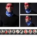 Breath Freely Ski Face Mask Headscarf, Neckerchief, Scarf, Wristband